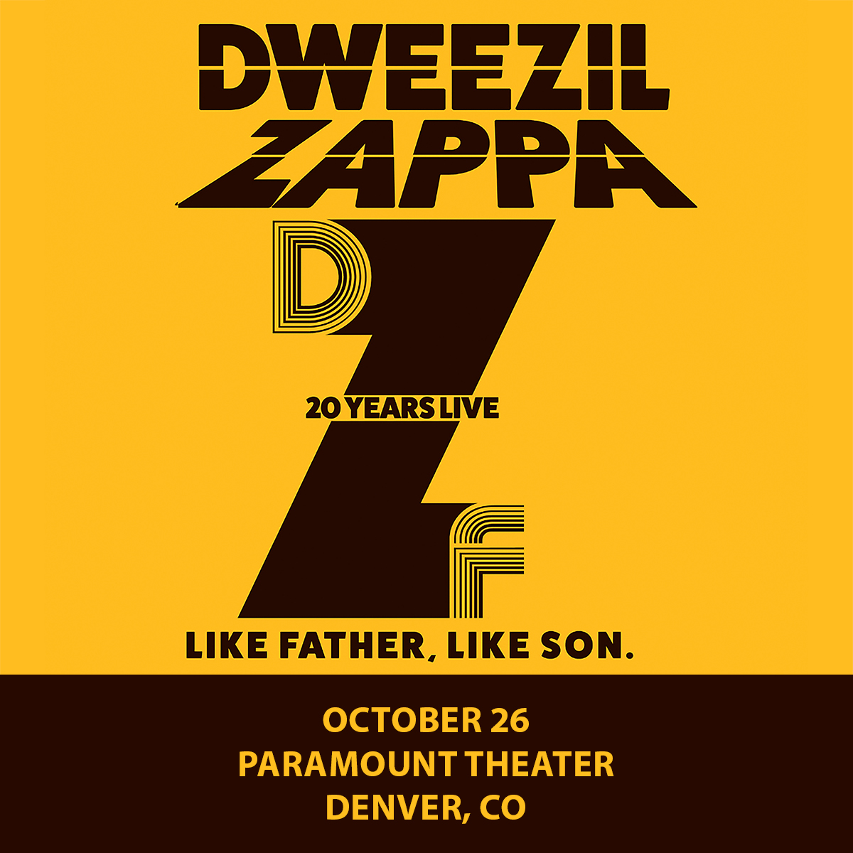 Dweezilzappa 2026 Paramount 1200X1200